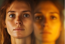 woman reflection